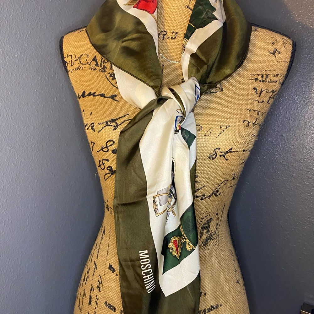 MOSCHINO Silk Scarf
